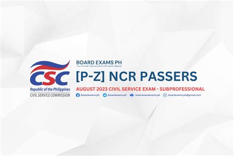 civil service exam result august 2023 professional|LIST OF PASSERS: August 2023 Civil Service Exam Results .